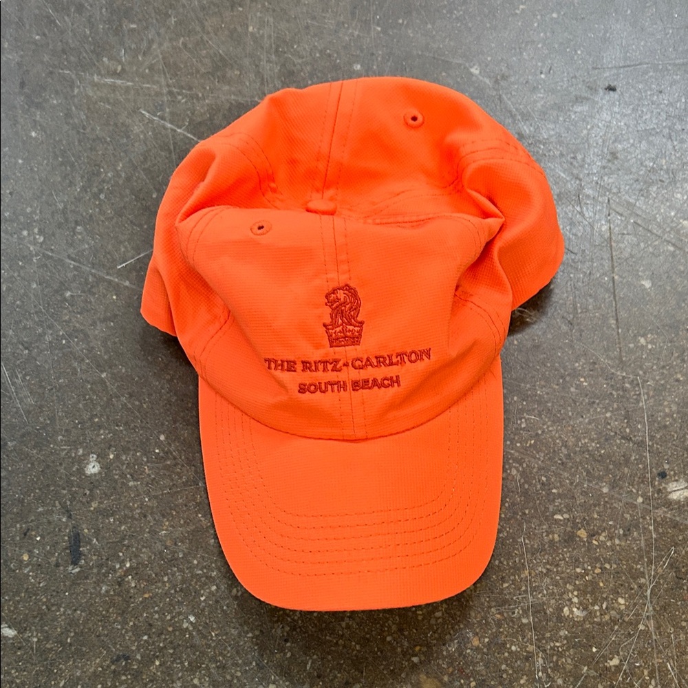 The Ritz-Carlton South Beach Orange Baseball Cap